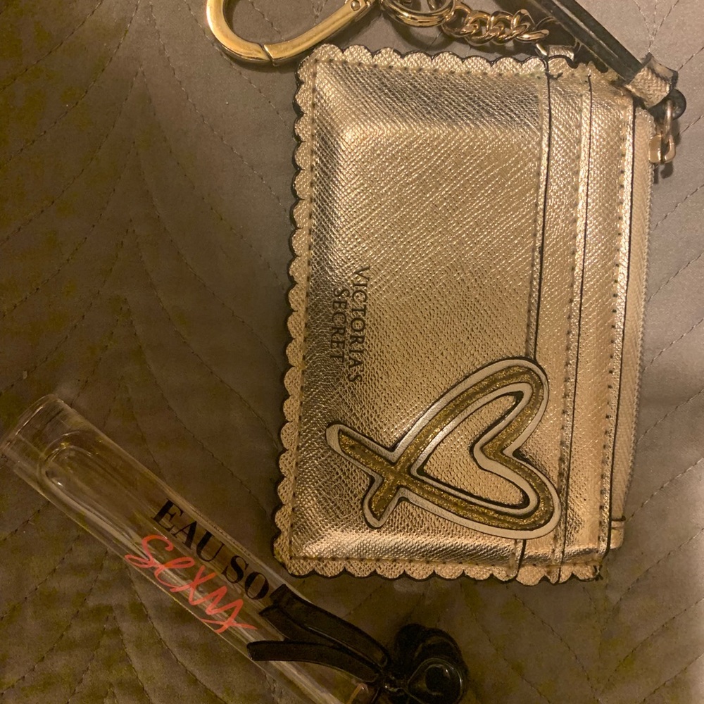 Victoria secret mini coin purse